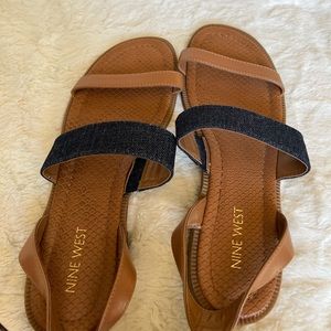 Nine West Xenosa Three Strap Sandal